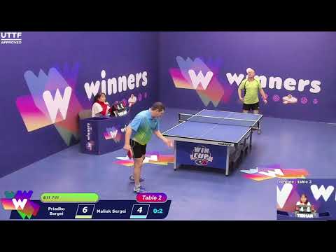 WINners CUP table 2  01.02  Priadko Sergei - Maliuk Sergei 19:00