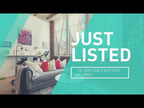 1234 Hamilton Street #204: 1BD/1BA Condo For Sale