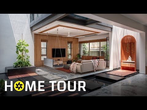 A Pune Home with 2 Courtyards & a Calm Pooja by the Water! (House Tour)