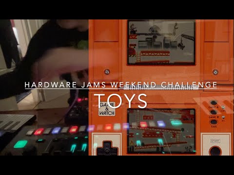 Hardware Jams weekend Challenge - Toys! Donkey Kong Game and watch and Techno