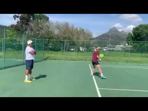 We were delighted to welcome back on courts to Kris Van Wyk