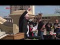 Individual interrupts Satanic Black Mass