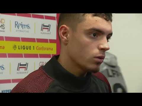 Regardez l'interview du buteur Mathieu Cafaro