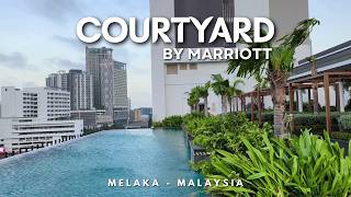 🇲🇾 Courtyard by Marriott Melaka: Full Room Tour (with Straits View) & Buffet Breakfast Review