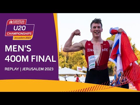 Historic gold! 🇫🇴🇩🇰 Men's 400m final | Jerusalem 2023