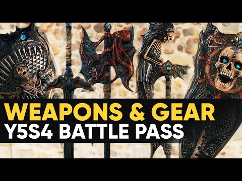For Honor Y5S4 New Battle Pass Weapons, Finishers and Emotes / FH Year 5 Season 4 Frozen Shores