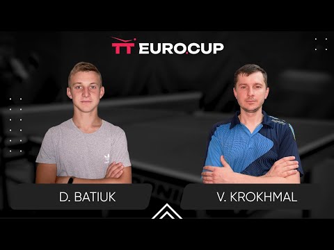 13:40 Dmytro Batiuk - Vitalii Krokhmal 06.12.2023 TT Euro.Cup Ukraine Master. TABLE 3