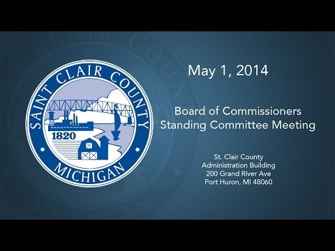 May 1, 2014 - St. Clair County Board of Commissioners Meeting