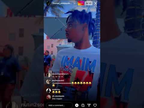 OMB Jay Dee gets Fessed up by waitress in Miami