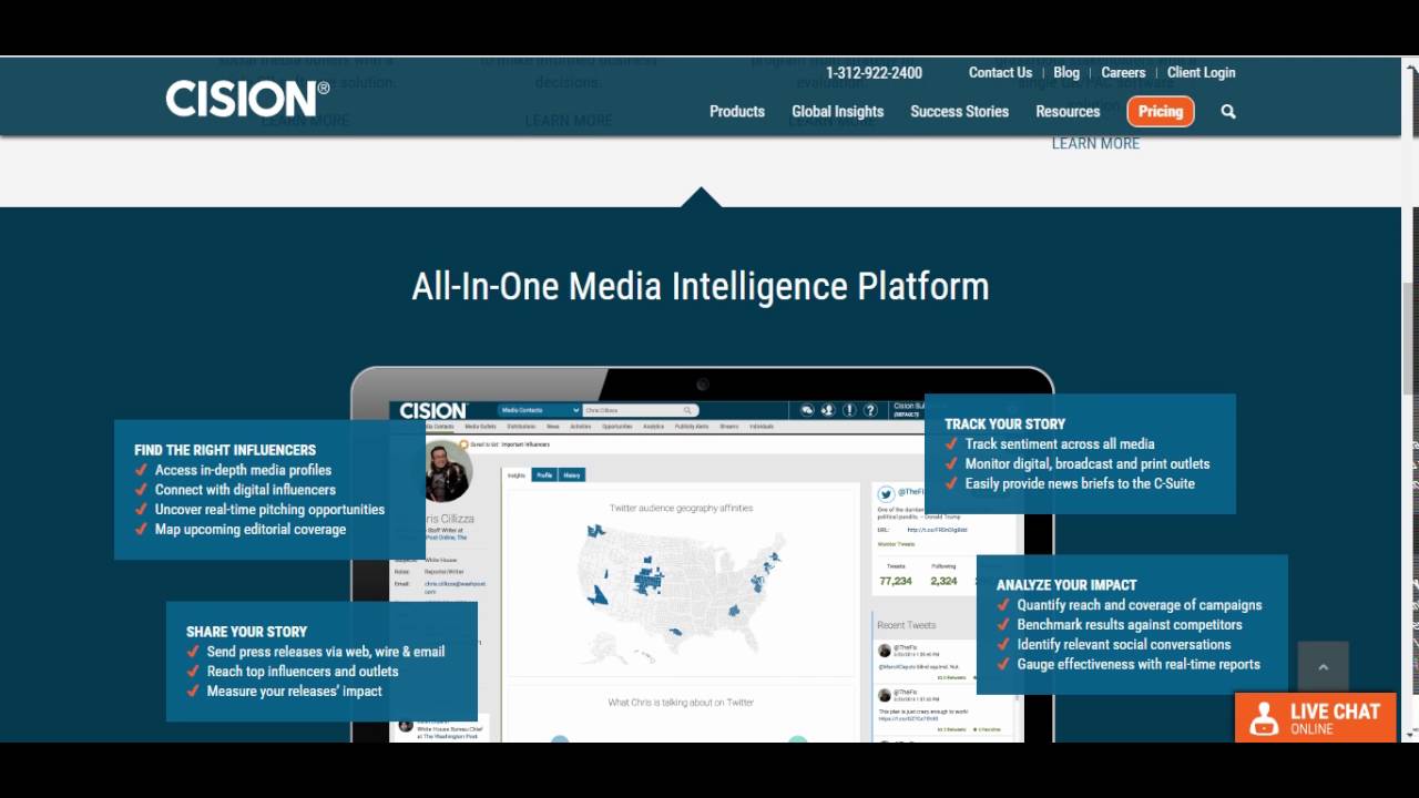 Cision PR Software, Marketing, and Media Relations Software and