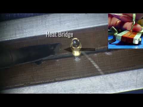 Proper Soldering of a Wire to a Gold Cup