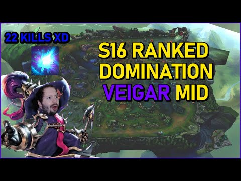 I Blind Picked Veigar in My FIRST Ranked Match of S16… and I CARRIED?! 🧙