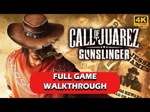 CALL OF JUAREZ: GUNSLINGER Gameplay Walkthrough FULL GAME 100% [4K 60FPS PC ULTRA] - No Commentary
