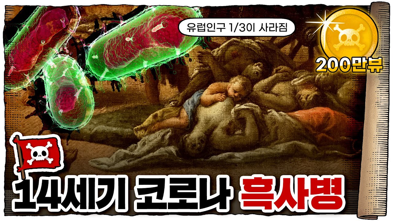 💀 흑사병이 인류 사회를 뒤바꾼 과정! / 💀 인류 최악의 전염병 흑사병 총정리