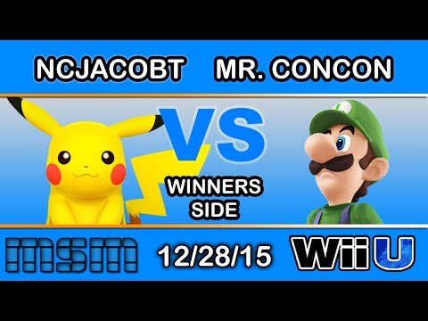 MSM 30 - NCJacobT (Pikachu) Vs. #THE SCB | Mr. ConCon (Luigi) Winners Side - Smash Wii U