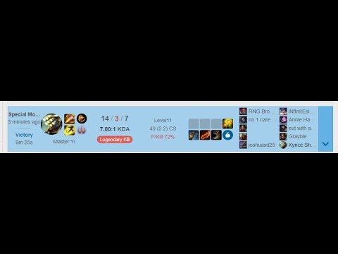 This is why Master Yi gets banned in Nexus Blitz