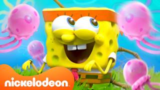 SpongeBob’s Wildest Camp Activities at Kamp Koral ⛺️ | 1 Hour | Nicktoons