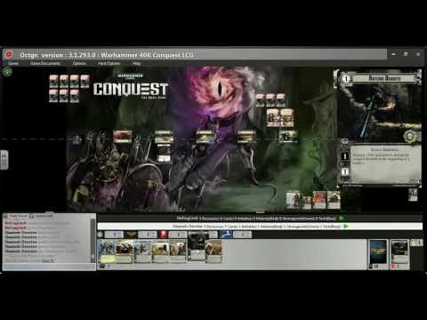 40k Conquest on OCTGN - Broderick Worr vs The Swarmlord