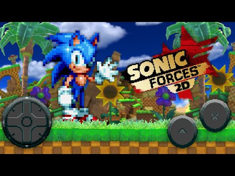 SonicForces 2D Android Test 💜 FAN GAME