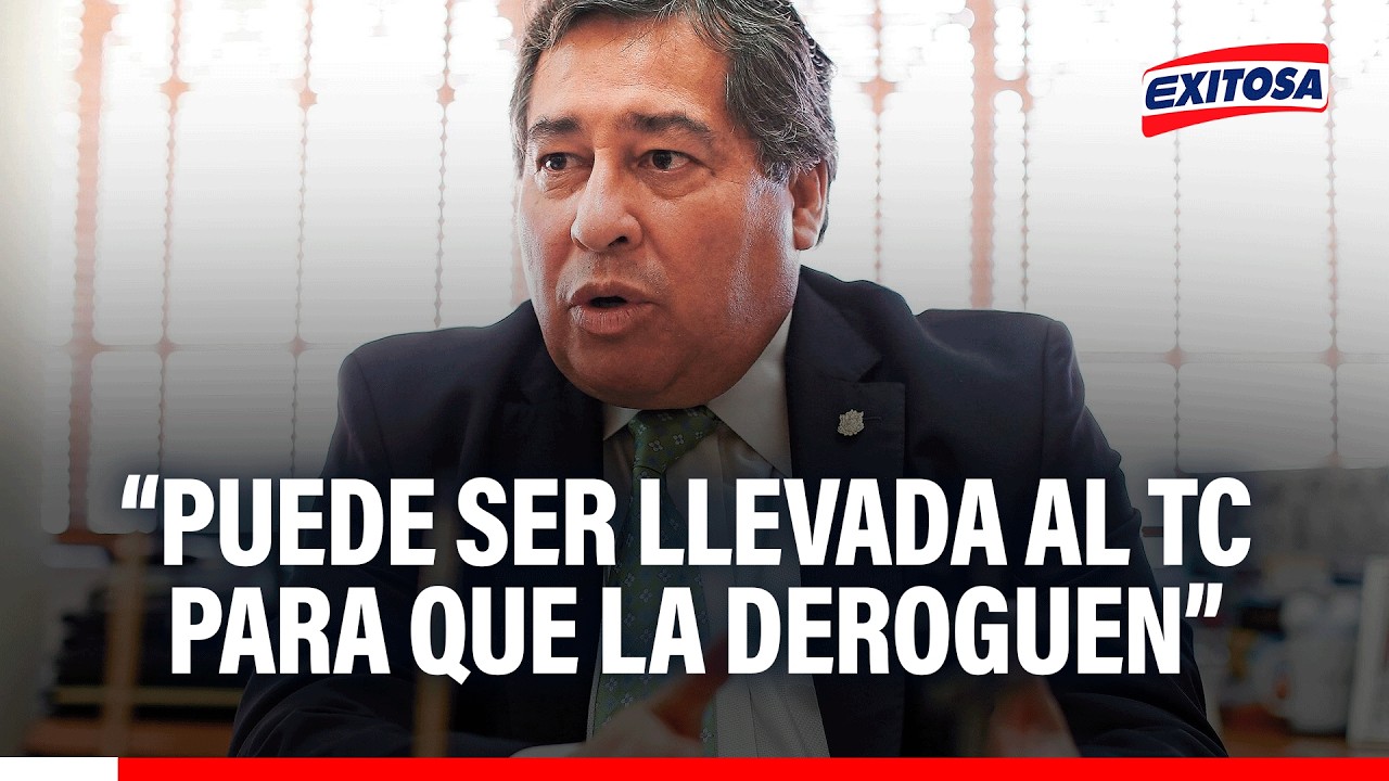 🔴🔵 Inhabilitación de Delia Espinoza puede ser derogada por el TC, señala Aníbal Quiroga