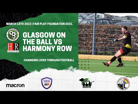 Glasgow on the Ball 0-5 Harmony Row (GCCL)