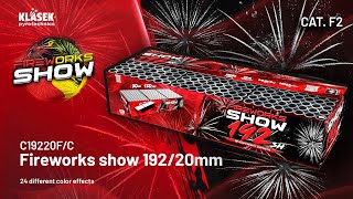 Ohňostroj 192ran Fireworks Show