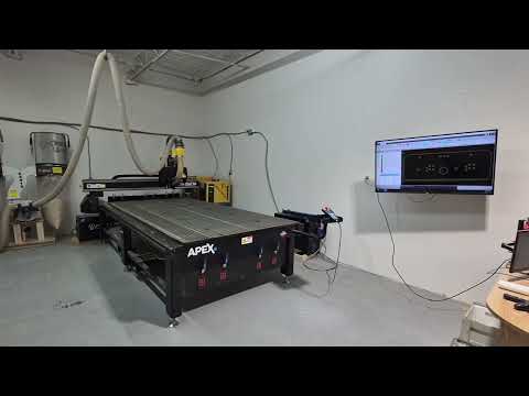 2022 MULTICAM APEX 1R Used 3 Axis CNC Routers | PlastiMach Corp (2)