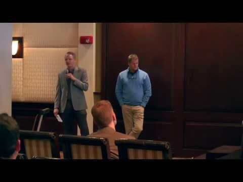 Dennis Dungee accepts the Met PGA 2014 Assistant Professional of the Year Award