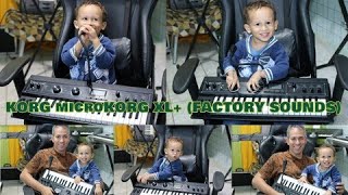 Video thumbnail for KORG microKORG XL+ (FACTORY SOUNDS) - REVIEW by Tiago Mallen #korg by Tiago Mallen