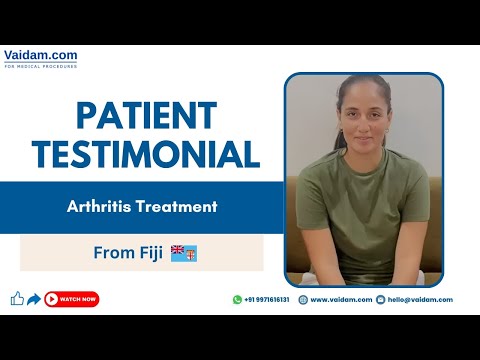 Arthritis Treatment in India | Patient from Fiji