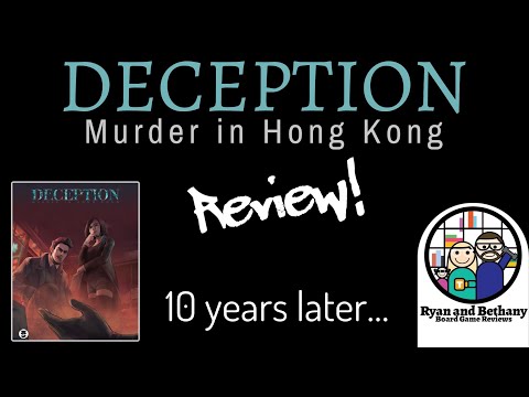 Ryan and Bethany review Deception: Murder in Hong Kong?