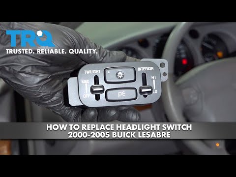How To Replace Headlight Switch 2000-2005 Buick LeSabre