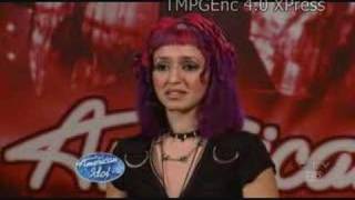 American Idol S6 - Forgot her meds
