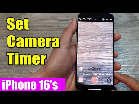 iPhone 16/16 Pro Max: How to Set Camera Timer