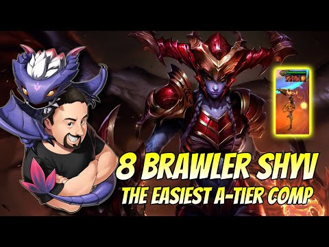 8 Brawler Shyvana 3 - Easy Comp | TFT Fates | Teamfight Tactics