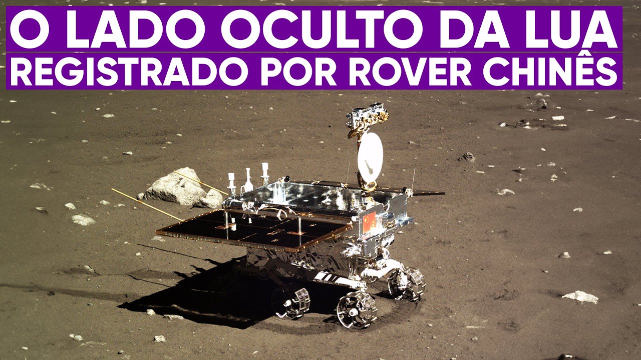Robô chinês revela o lado oculto da Lua