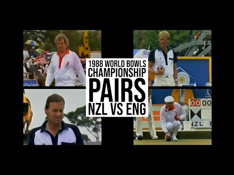 Lawn Bowls: 1988 World Bowls Championship Men's Pairs Final - NZL vs ENG