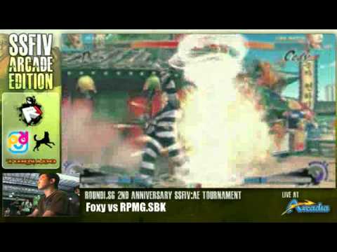 R1SG 2 Year Anniversary SSFIV:AE Tourney 25/58 - L1 - Foxy(DH) vs RMPG.SBK(CO)