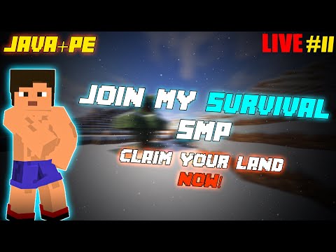 EPIC MINECRAFT SURVIVAL SMP LIVE - JOIN NOW! #ATSIO