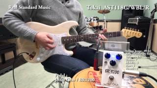 Video thumbnail for Tokai AST118G/WBL/R  with Jetter BR1200 by Real Standard Music