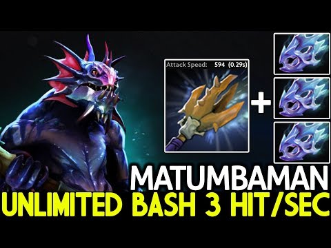 MATUMBAMAN [Slardar] Crazy Speed Unlimited Bash 3x Moon Shard Build 7.22 Dota 2