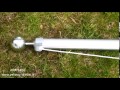6 м алюминиевый сборный флагшток