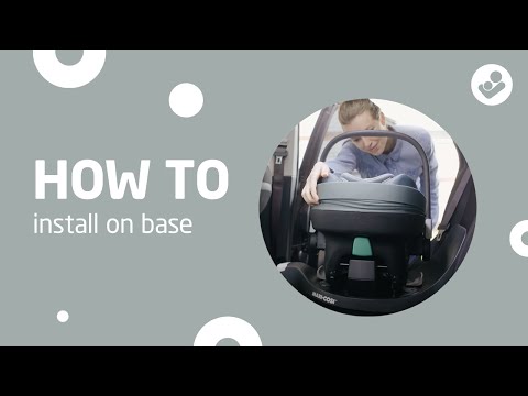 Automobilinė kėdutė Maxi cosi Pebble 360 Essential Juodas 0-13kg video