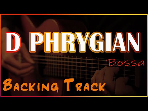 D Phrygian Bossa Backing Track - (Dmin7) - Intense & emotional