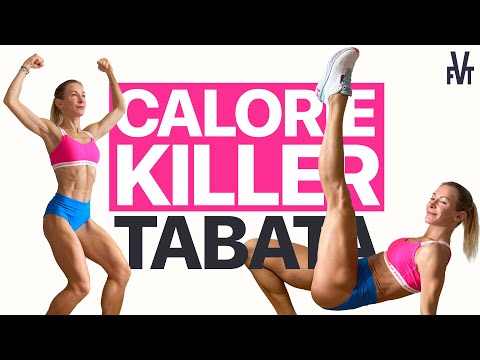 25 MIN FULL BODY TABATA - FAT BURNING CARDIO WORKOUT