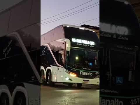 Viação Planalto Comil Invictus DD Linha São Paulo x Erechim #onibus #viagem