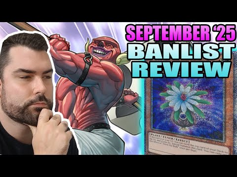 A HUGE Meta Shakeup! An Unqualified Review of the September 2025 Banlist! #yugiohbanlist