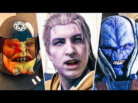 Star Wars: Jedi Survivor - Cal Kestis Destroys Everyone Scene (4K)