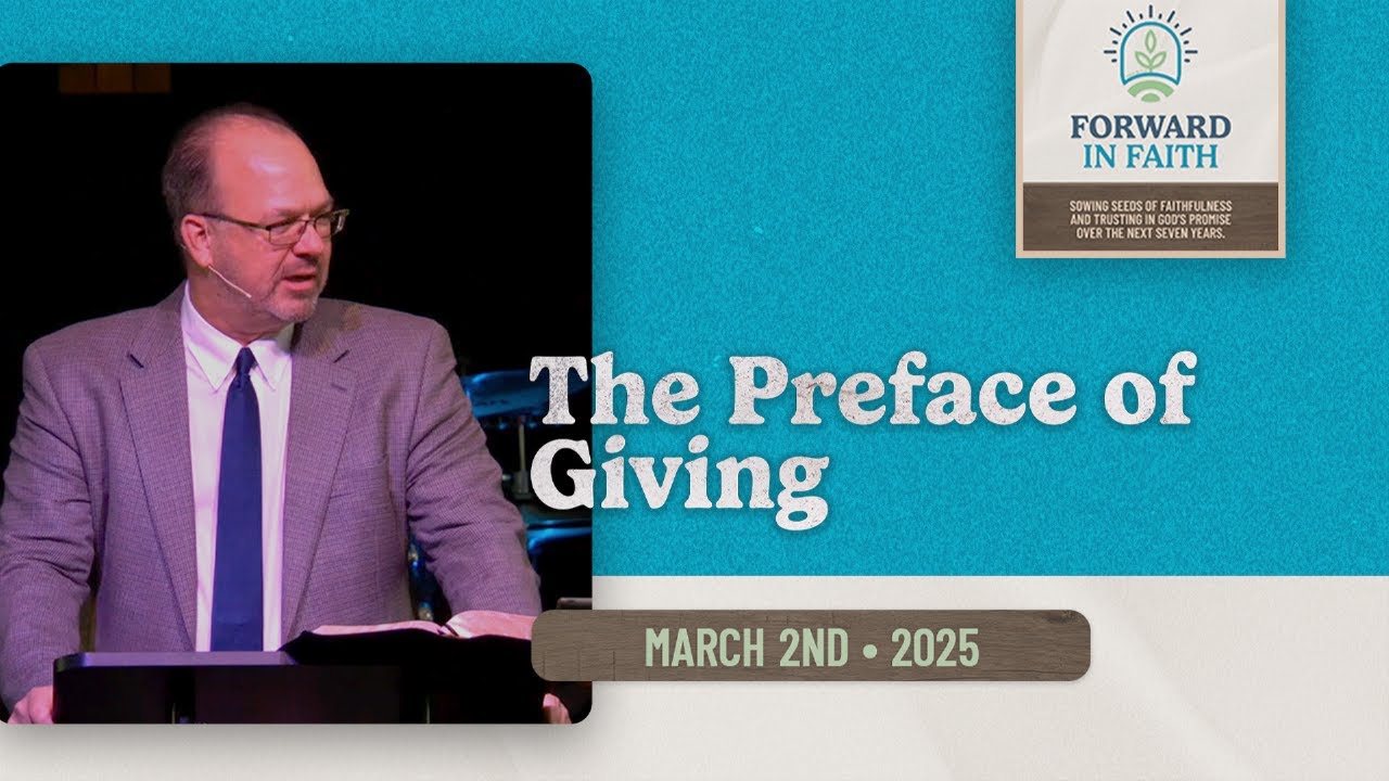 The Preface of Giving