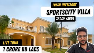 Bahria Sports City 350 Sq Yards Villa | Ghar Se Zyada, Experience Hai! Live Tour #bahriatownkarachi